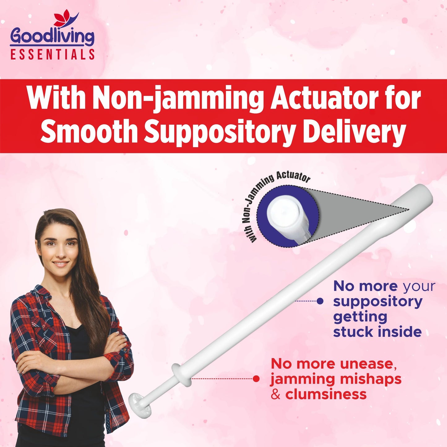 Suppository Applicators Mega Pack 30 Count for Hygienic Insertion | Petite, Soft Tip, Smooth & Pain-Free Suppository Inserter | Fits Suppositories Without It Getting Jammed Due to Faulty Pusher